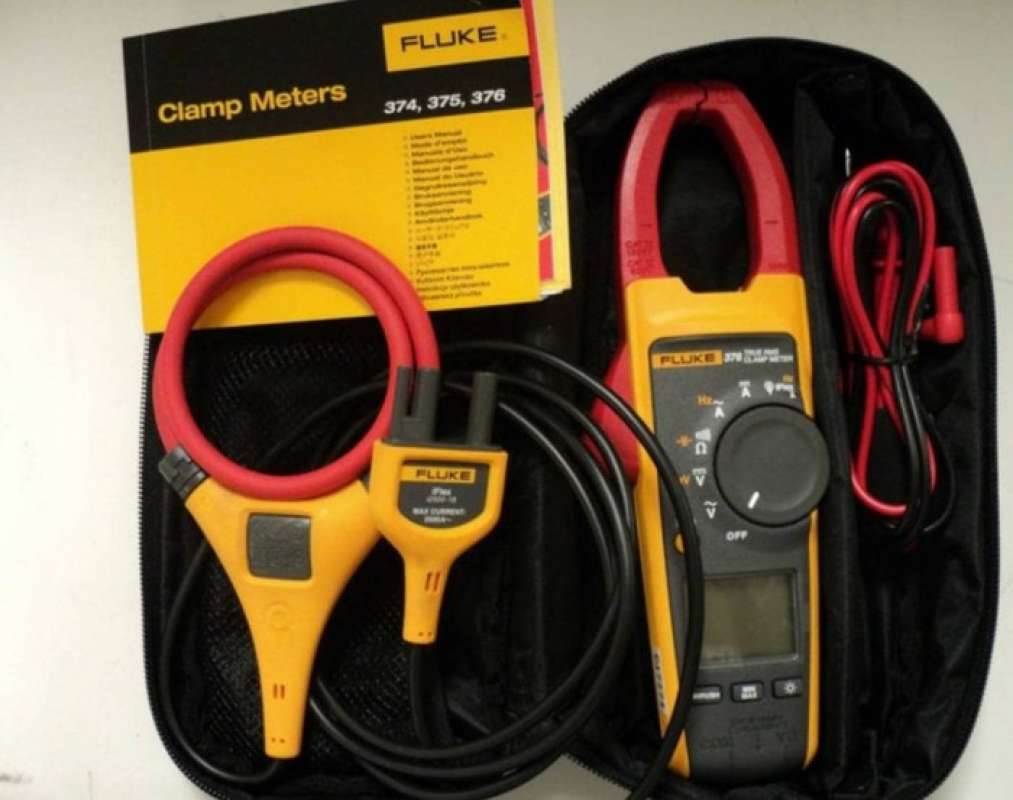 Jual Fluke 376 True Rms Digital Clamp Meter With I Flex Usa Original di Seller TB Honey Makmur