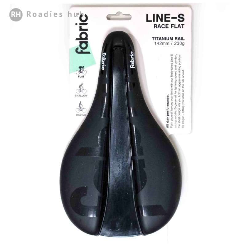 fabric line race titanium saddle