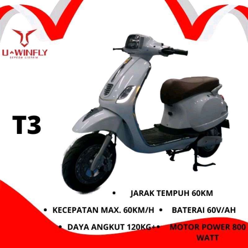 Jual MOTOR LISTRIK UWINFLY T3 SUPER MURAH TERBARU 2022 di Seller Kawan