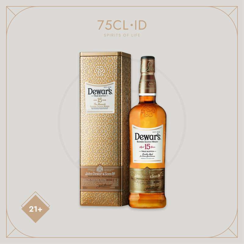 Jual Dewar's 15 Years The Monarch Blended Scotch Whisky 750ml di Seller