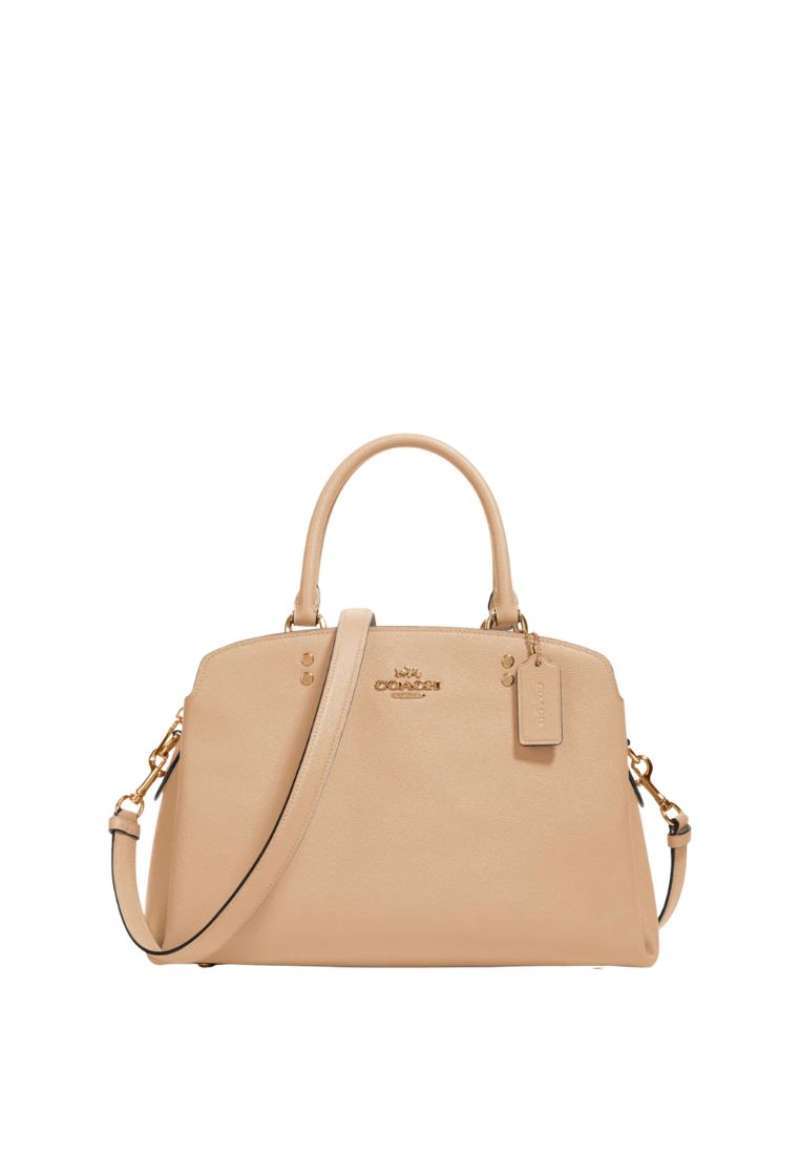 Jual COACH Lillie Carryall Taupe di Seller SALLANGSALLANG Official
