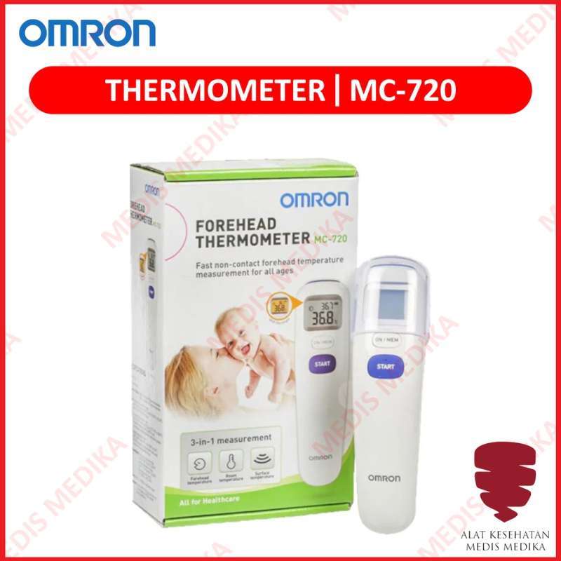 Jual Thermometer Infrared Mc720 Alat Ukur Suhu Badan Bayi Forehead Mc