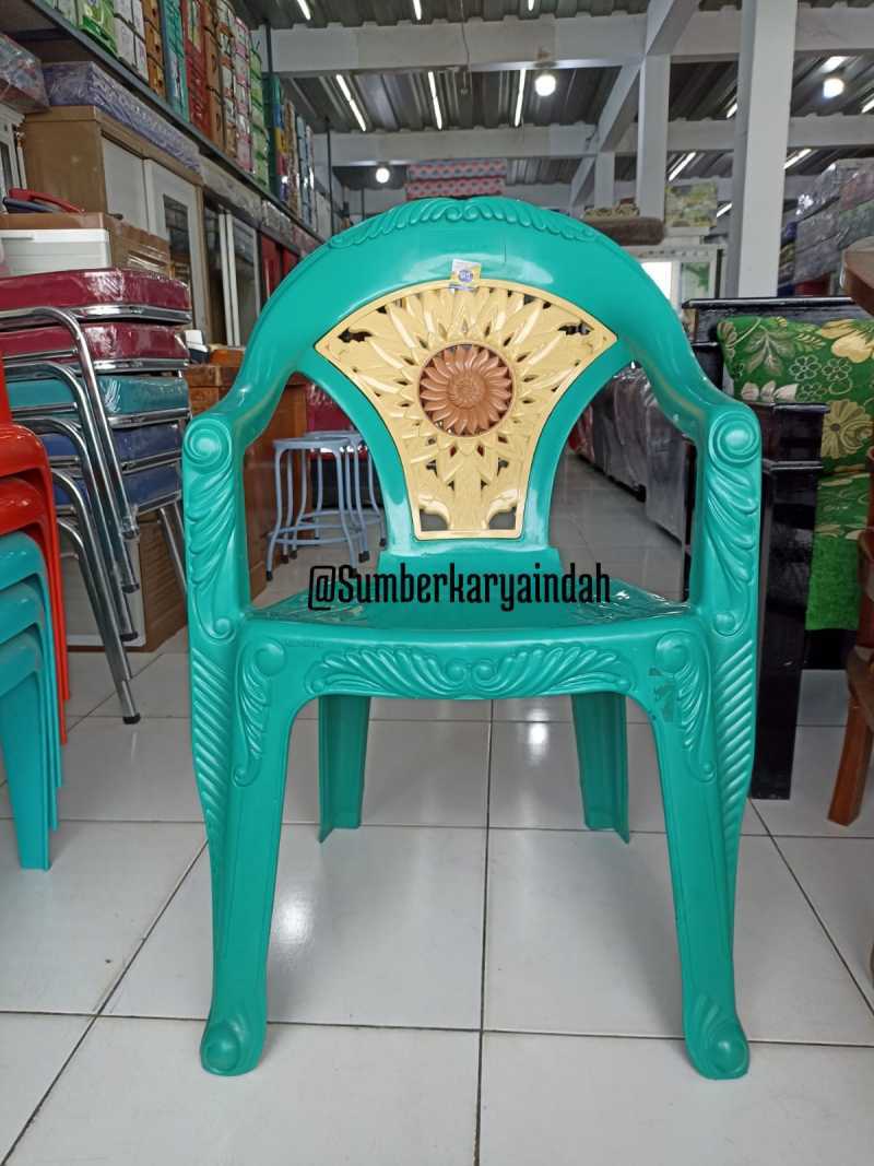 Jual Napolly BIG 636 Kursi Plastik Kursi Santai Motif Bunga di Seller