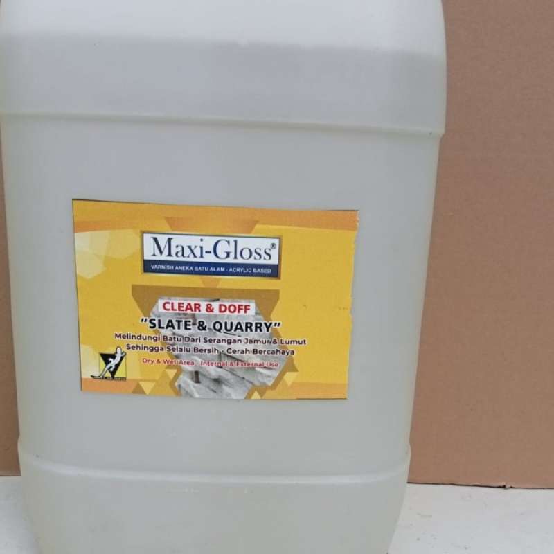 Promo (Grab/Gojek )20Lt Doff Coating Pelindung Batu Bata/Batu Alam