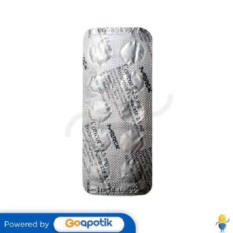 Jual CONCOR 2.5 MG BLISTER 10 TABLET di Seller Apotek ArmaJaya - Kwala