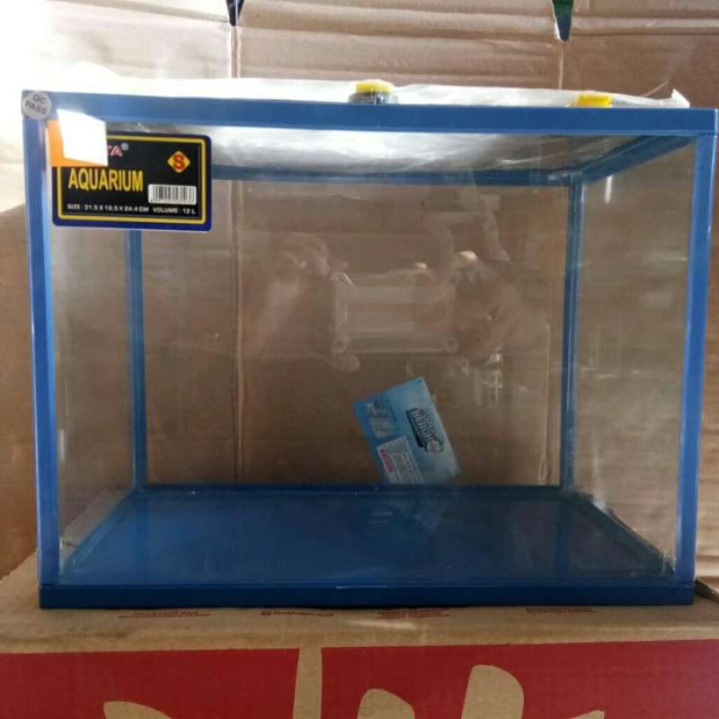 Promo Aquarium Nikita Size S Dengan Tutup Kandang Hamster Landak Gecko