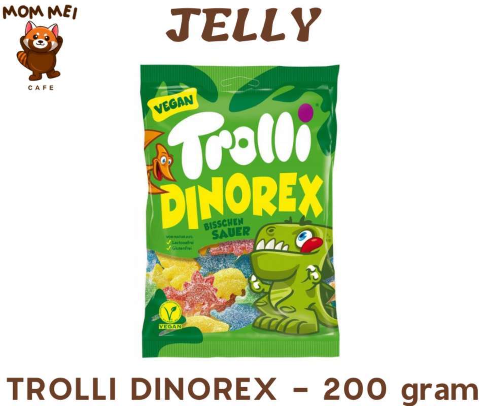 Jual Permen TROLLI DINOREX JELLY Candy di Seller Mom Mei Cafe