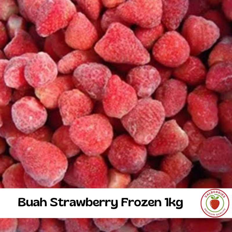 Jual Strawberry Frozen 1kg di Seller Valberries Kota Bandung, Jawa