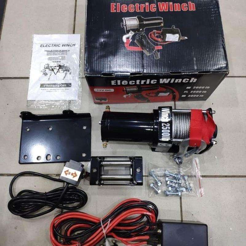 Jual Electric Winch 2500 Lbs Katrol Elektrik Di Seller Gubuk