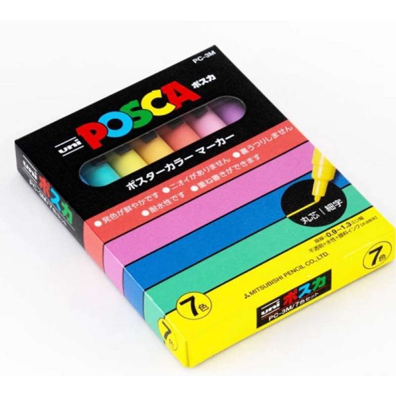 Posca Acrylic Paint Markers Posca Paint Pens Marker Set Fine - Main Image