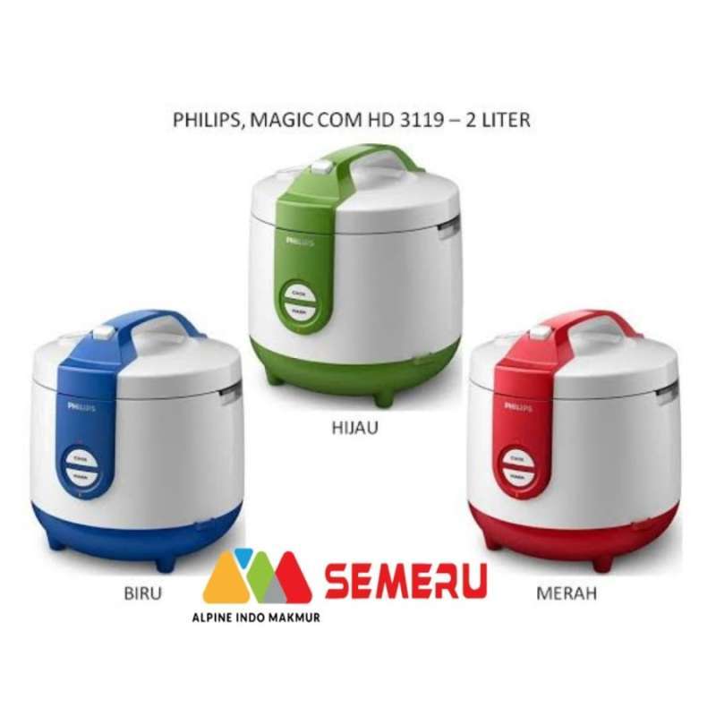 Jual PHILIPS RICE COOKER BASIC HD3119 di Seller Semeru Store Makassar