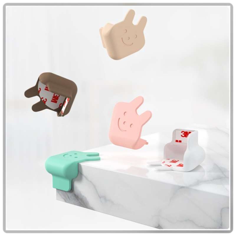 Promo Jual Pengaman Sudut Siku Meja TEBAL - Rabbit - Putih Berkualitas ...