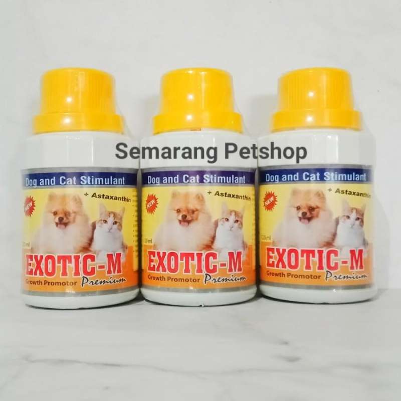 Jual Vitamin Kucing Agar Gemuk Nafsu Makan Exotic M Pelengkap Nutrisi