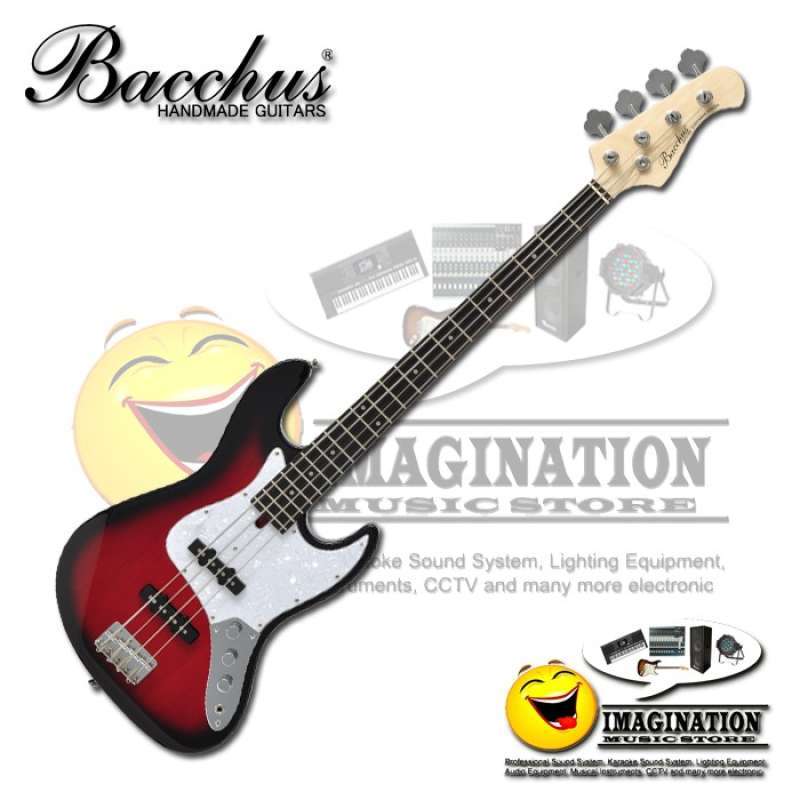 Jual Bacchus WJB360R TRS Universe Series Jazz Bass Model di Seller