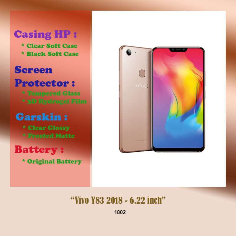 Jual Vivo Y83 2018 Spesifikasi Original, Murah & Diskon Harga Maret ...
