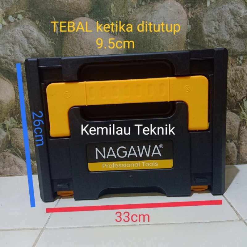 Promo Toolbox Polos NAGAWA Tool Box Koper Tempat Simpan Alat Mesin