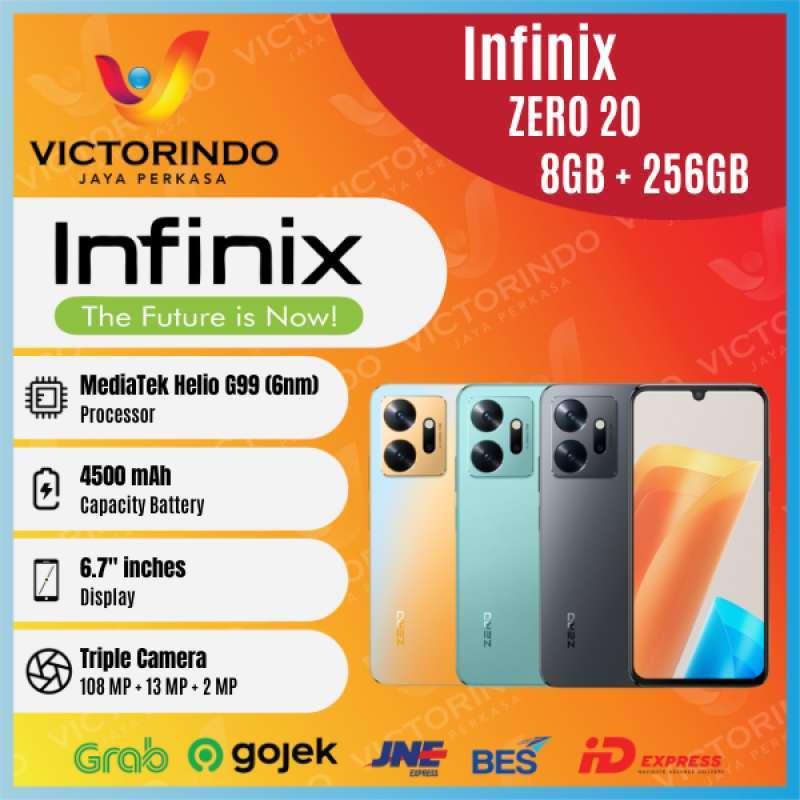 Jual Infinix Zero 20 [X6821] Smartphone ( Ram 8GB / Rom 256GB ) Garansi ...