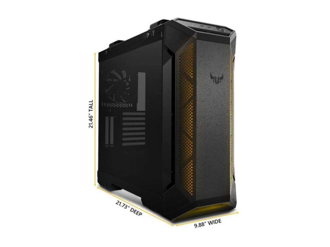 Jual Asus Tuf Gaming Gt501 Smoked Tempered Glass Mid-tower Computer ...