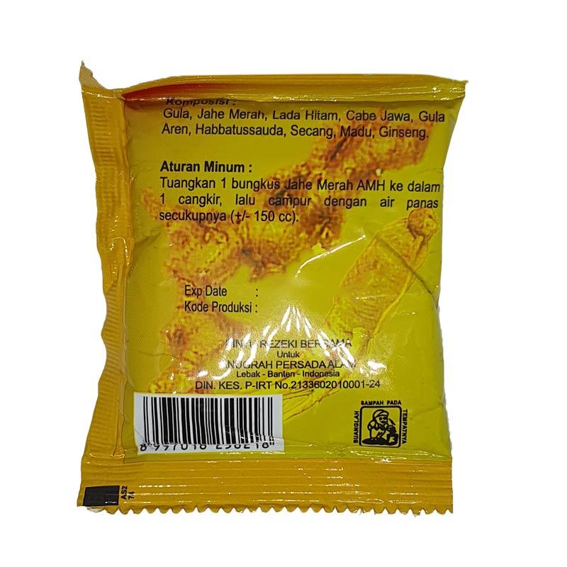 Jual Amh Jahe Merah Sachet [20gr/ 12 Sachet] Di Seller G-mart - Bintara ...