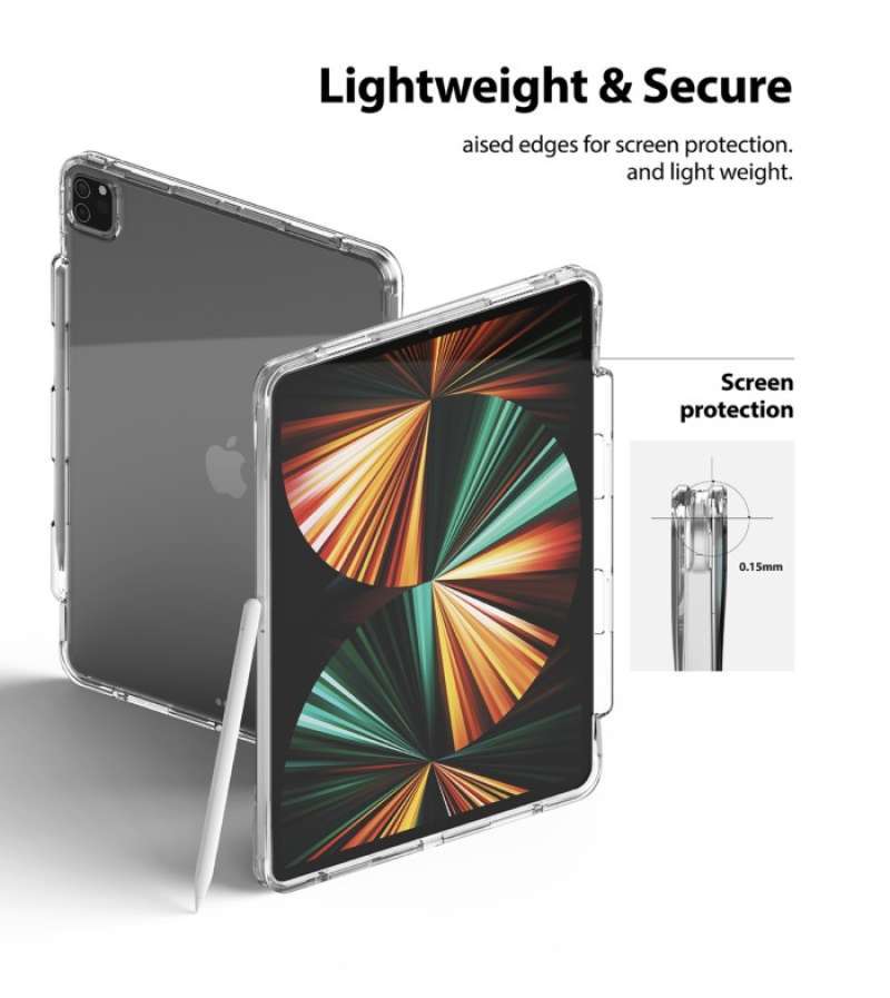 Jual CASE IPAD PRO 12.9 INCH 2021 REARTH RINGKE FUSION Softcase di