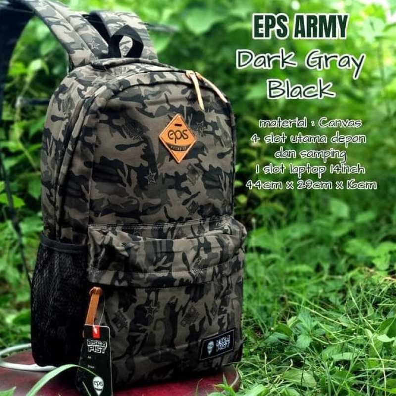 Promo TAS RANSEL DORENG ARMY PRIA WANITA ANAK SEKOLAH LAPTOP PELAJAR