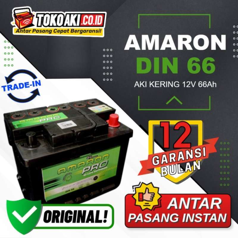 Promo Aki Mobil Chevrolet Spin Bensin Din 66 55559 Amaron Hi Life Aki