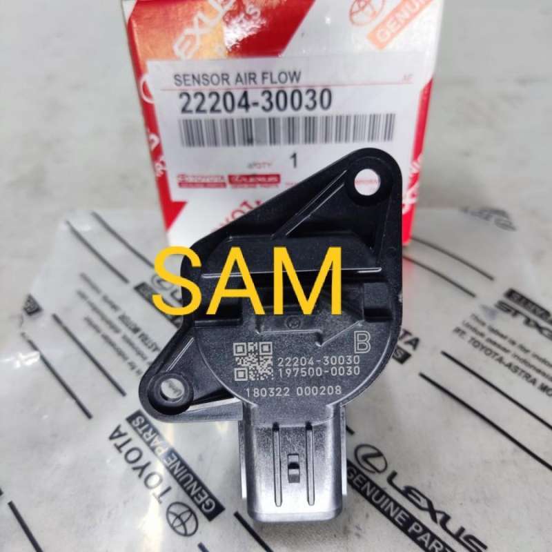 Jual SENSOR AIR FLOW MAF INNOVA REBORN HILUX REVO FORTUNER VRZ 22204