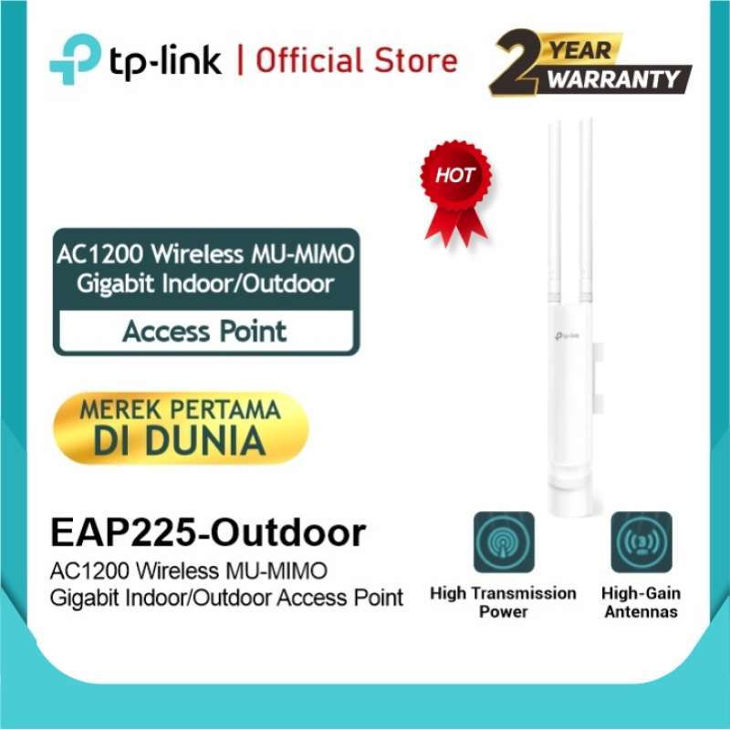 Jual TP-LINK EAP225-Outdoor AC1200 Wireless MU-MIMO Gigabit Indoor ...