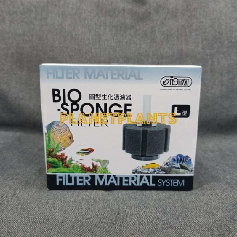 Jual Ista Bio Sponge Round Filter L Aquarium Aquascape Multicolor di