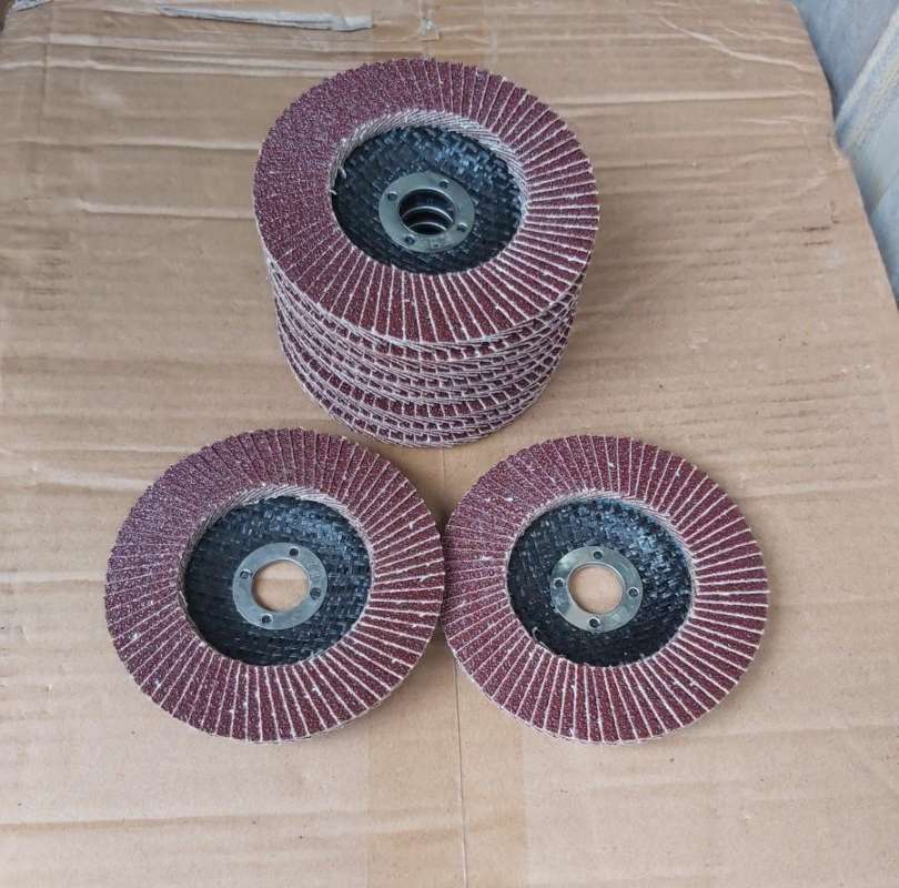 Jual Mata Gerinda Amplas 4 / Amplas Susun Gerinda 4 Inch / Flap Disc 4 ...