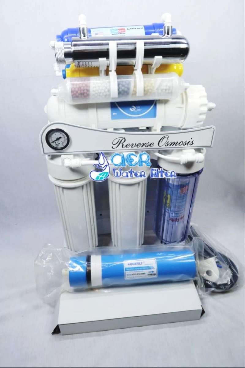 Jual Mesin RO (Reverse Osmosis) 500 Gpd 10 Stage filter Ultraviolet
