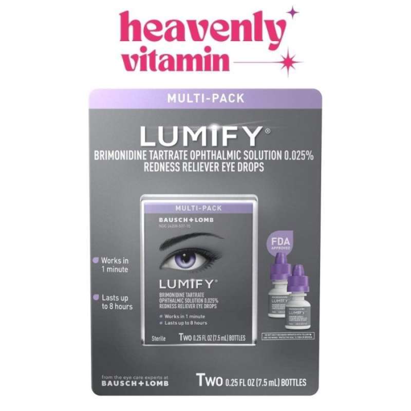 Promo LUMIFY Redness Reliever Eye Drops 7.5ml ORI Diskon 23 di