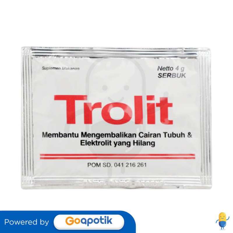 Promo TROLIT TRO LIT BOX 6 SACHET KALBE OBAT PENCERNAAN UNTUK ...