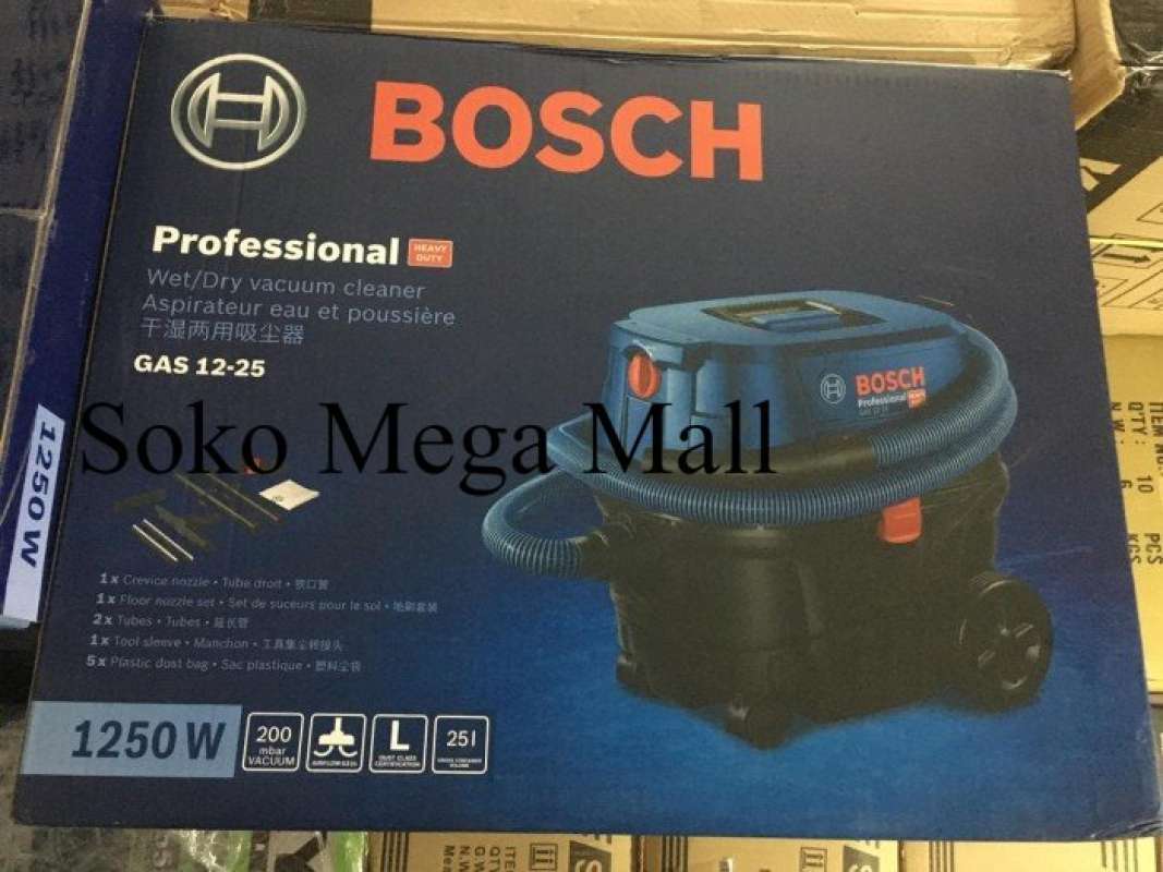 Promo Available Bosch Gas 1225 Vacuum Cleaner 25 L Heavy Duty Diskon 8