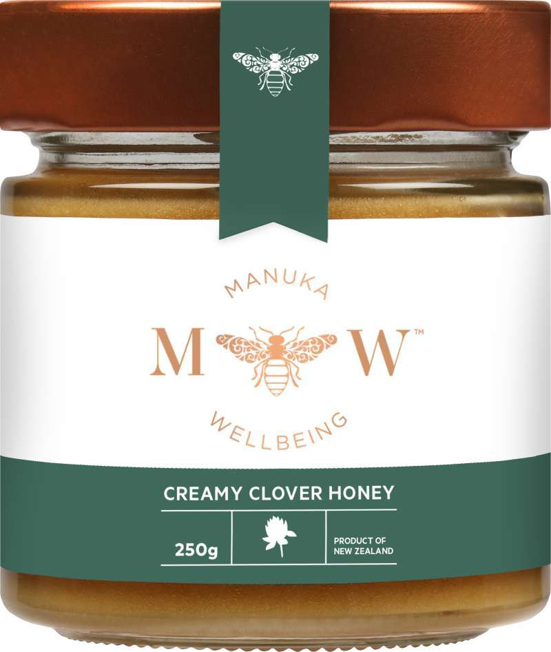 Jual Manukawellbeing Creamy Clover Honey [250 Grams/ 100 Pure New Zealand & Halal] di Seller