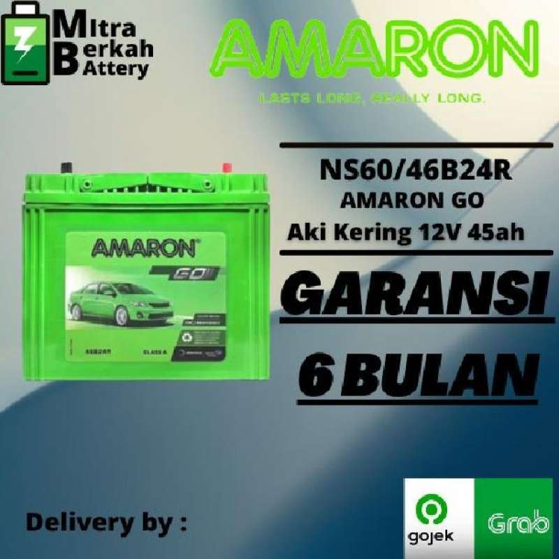 Jual AKI KERING MOBIL ESCUDO LAMA NS60 AMARON GO di Seller Mitra Berkah
