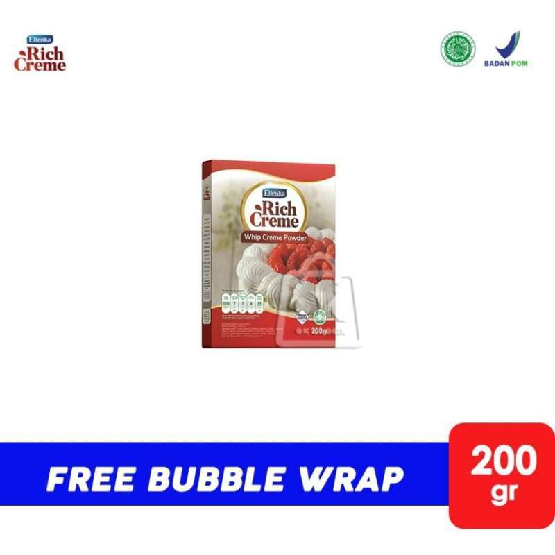 Jual Whip Cream Bubuk Rich Creme / Whipping Cream Powder (200gr) di