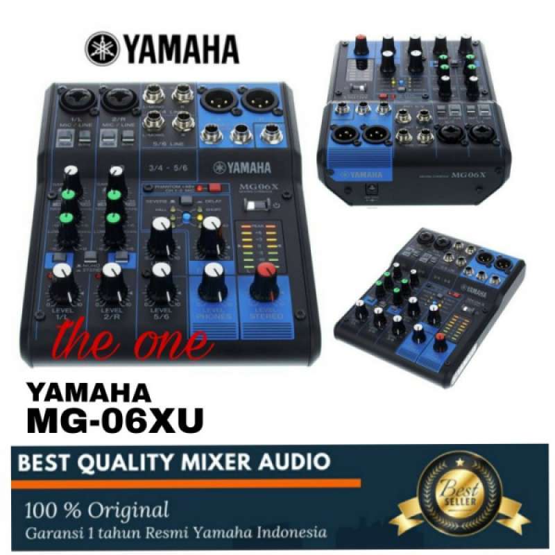 Promo Mixer Yamaha Mg 06X / Mixer Audio Yamaha Mg06X 6 Channel Diskon