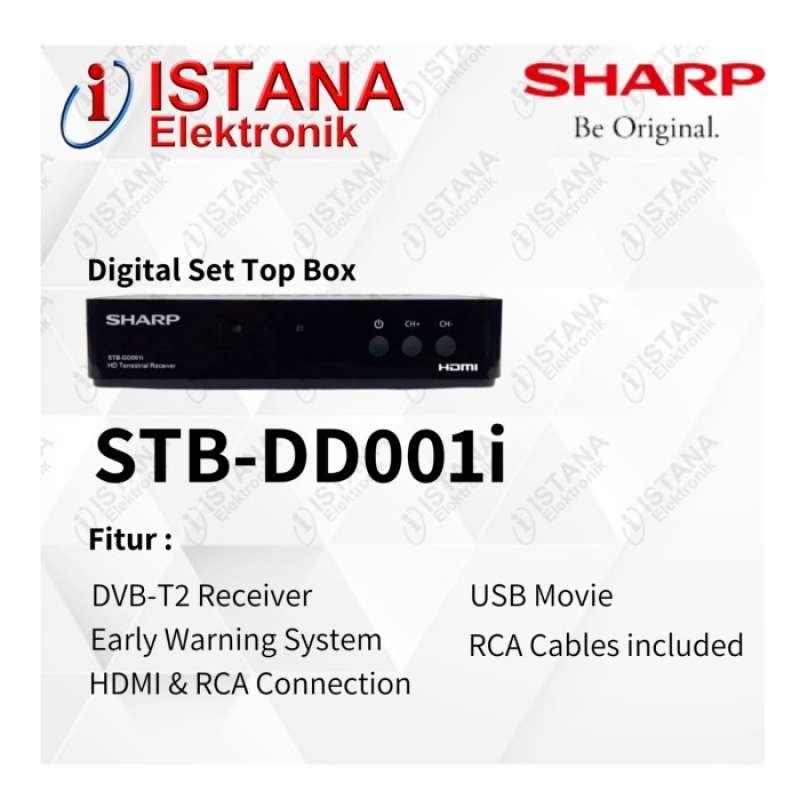 Jual Sharp Set Top Box Digital Tv Stbdd001i Di Seller Sweet Shop Cengkareng Timur, Kota
