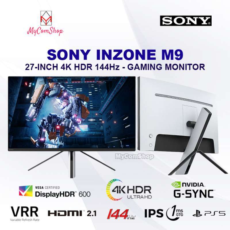 Jual SONY INZONE M9 27 INCH 4K HDR 144HZ GAMING MONITOR COMPATIBEL PS5