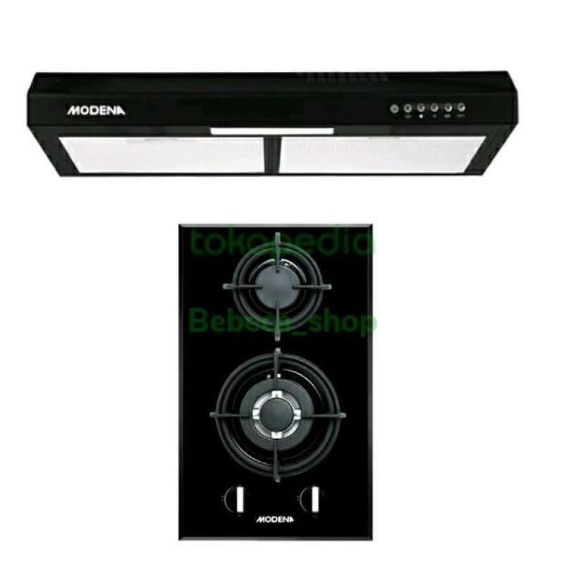 Jual Kompor Tanam Modena BH 1325 + Cooker Hood Modena PX 6031 L 60 cm