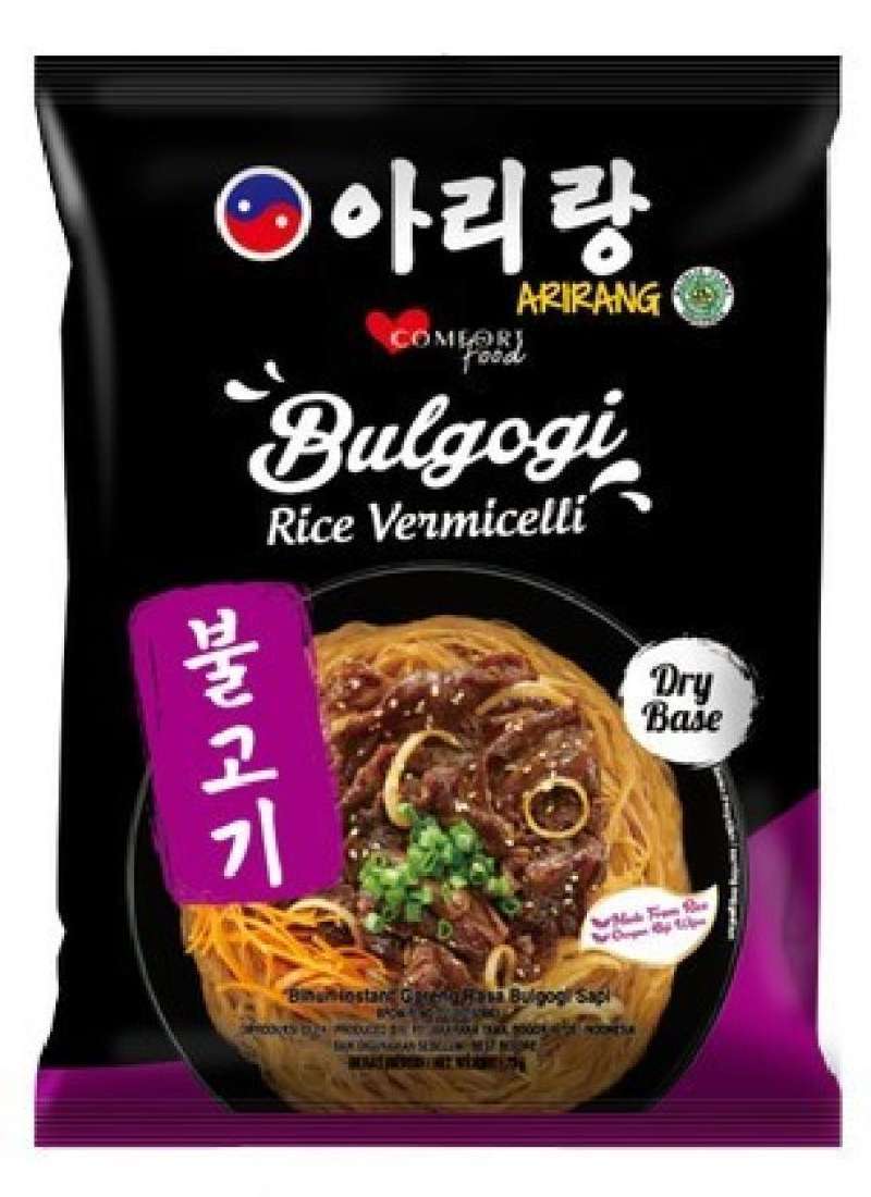 Jual ARIRANG BULGOGI RICE VERMICELLI DRY BASE 70G di Seller Murmer Mart ...
