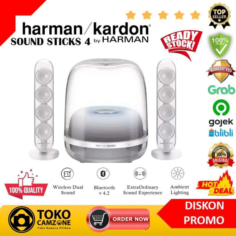 Jual Harman Kardon Soundsticks 4 Bluetooth Speaker Soundstick Sound