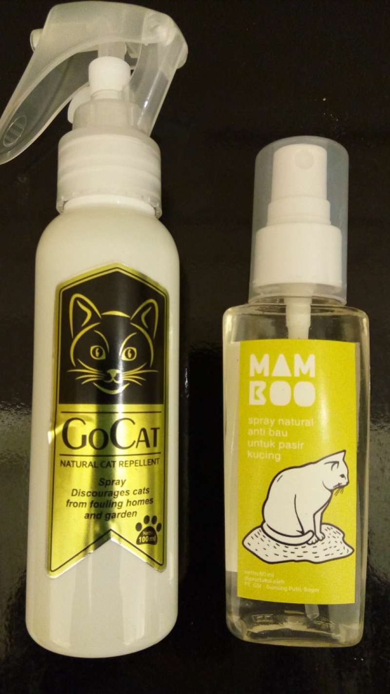 Promo Gocat spray dan penyerap bau untuk pasir kucing Diskon 17 di