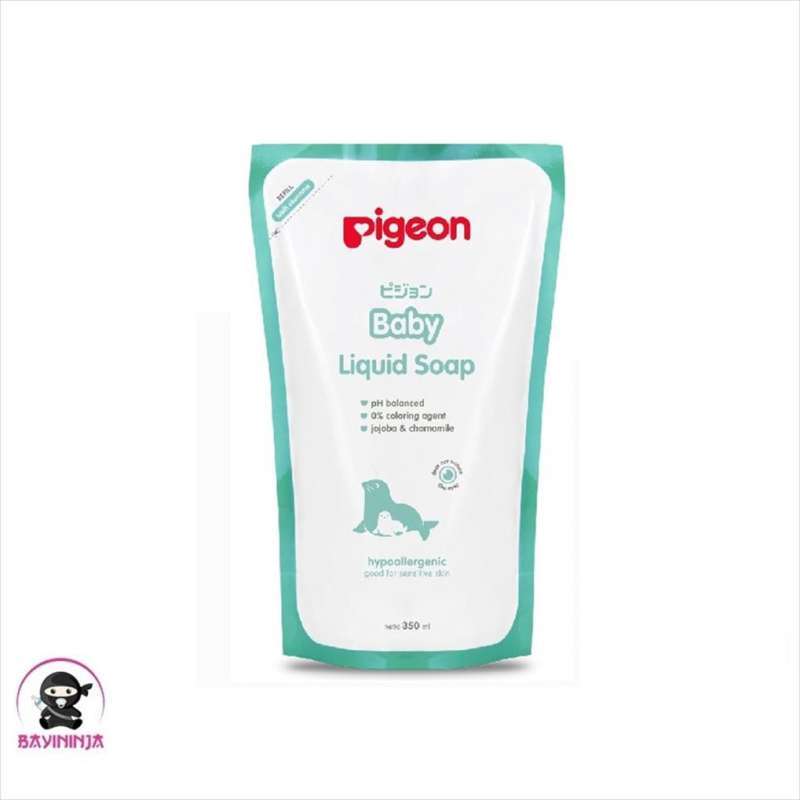 Jual Pigeon Hypoallergenic Baby Liquid Soap [350 Ml/ Kemasan Refill] Di