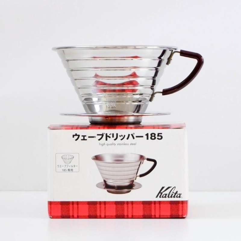 Jual Kalita Wave Dripper 185 Stainless di Seller Gordi ID Cilandak