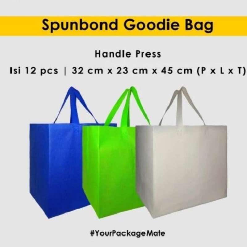 Jual goodie bag spunbond di Seller WARUNG SAYUR SEGAR TANGERANG Kota