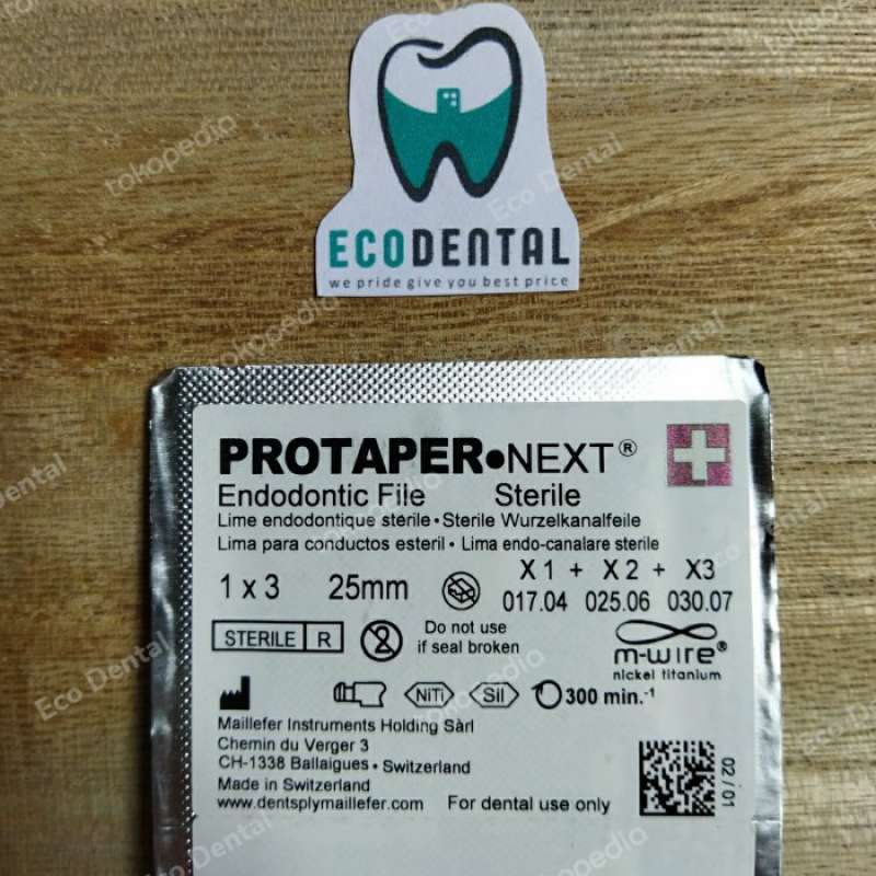 Promo Dentsply Protaper Next X1X3 21 25 31 mm Rotary Endo Motor Dental