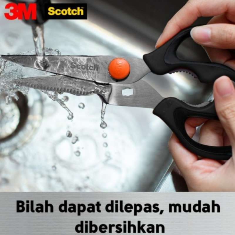 Promo 3M Scotch Scissors KSD Kitchen Detachable Hunting Dapur Diskon