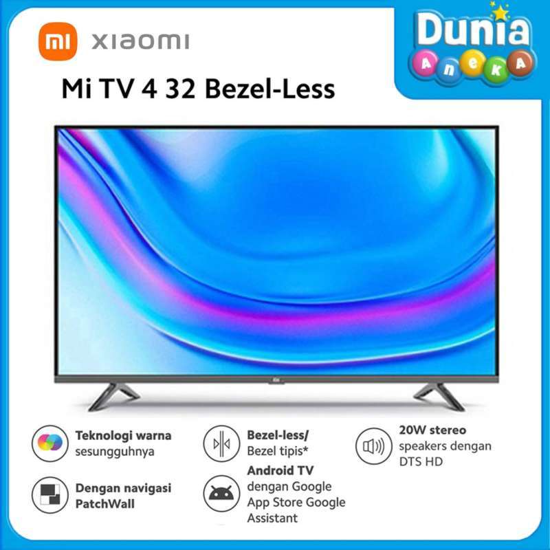 jual-xiaomi-mi-tv-4-32-inch-bezel-less-android-tv-di-seller-dunia-aneka